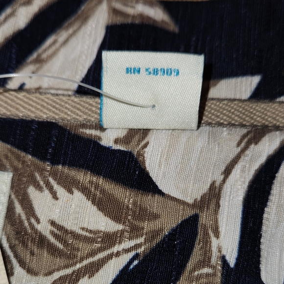 CARIBBEAN 100% Silk Men’s Hawaiian Shirt Dark Navy Blue, size 4XB - Picture 7 of 10